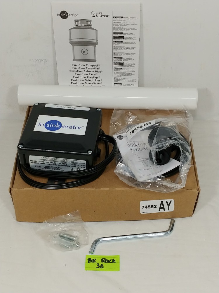 InSinkErator 74552AY Installation Kit New- Old Stock
