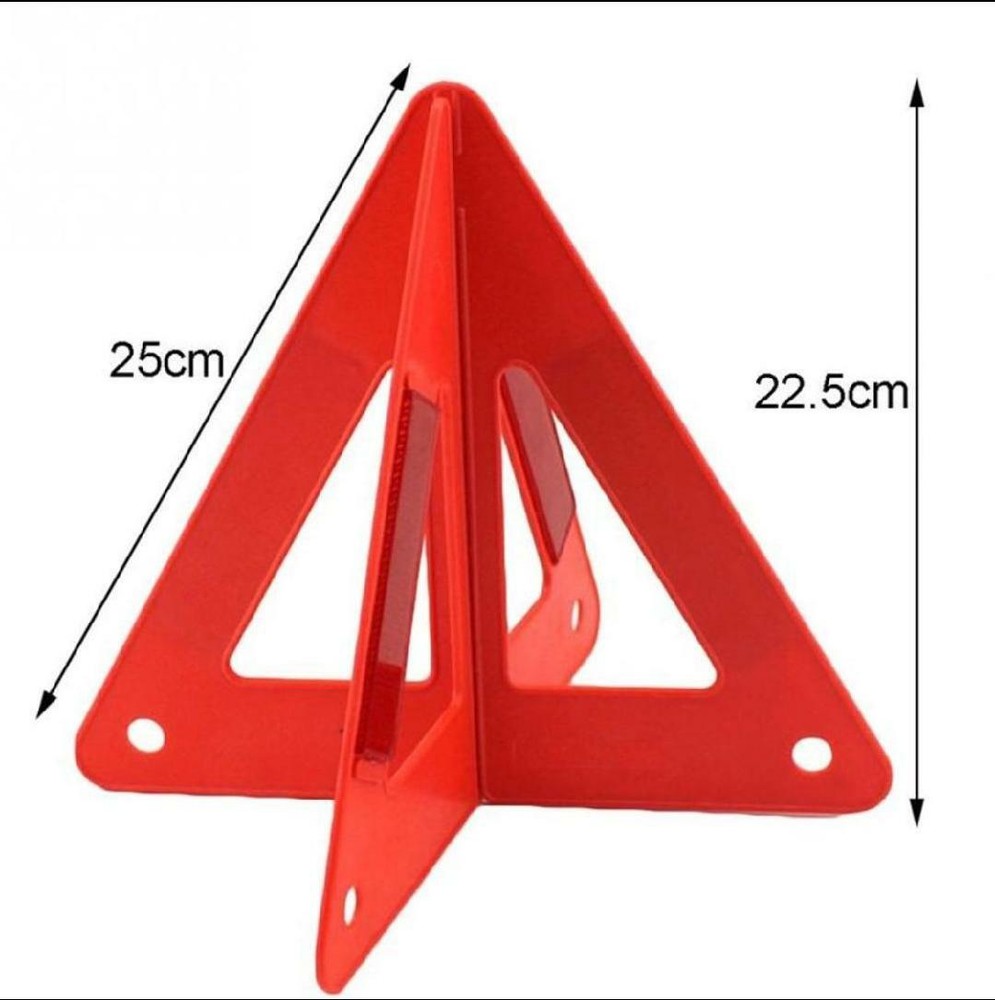 CAR Reflective triangle Warning Board Sign Triangle Emergency Road Safety