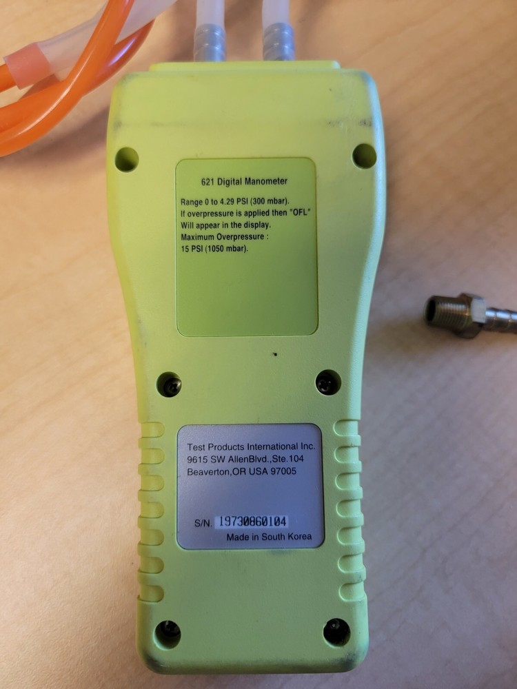 TPI TEST PRODUCTS INTERNATIONAL 621