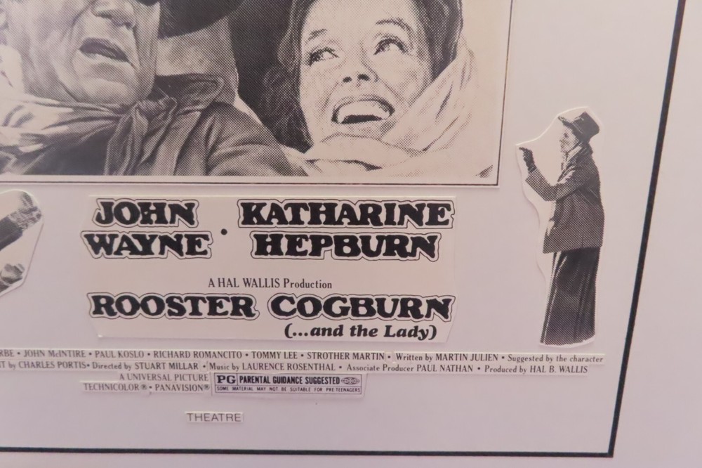Universal Studios "Rooster Cogburn" Original 1975 Advertising Studio Art Proof