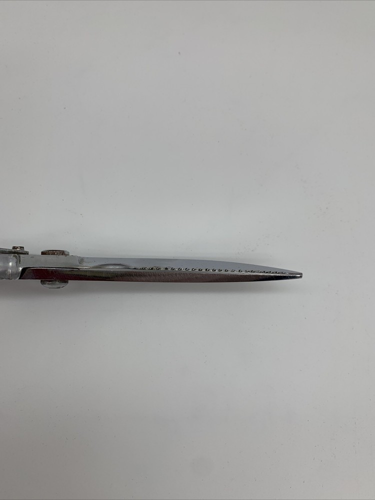 Vintage Regent Sheffield Poultry Shears w/ Bone Crusher Wood Handle