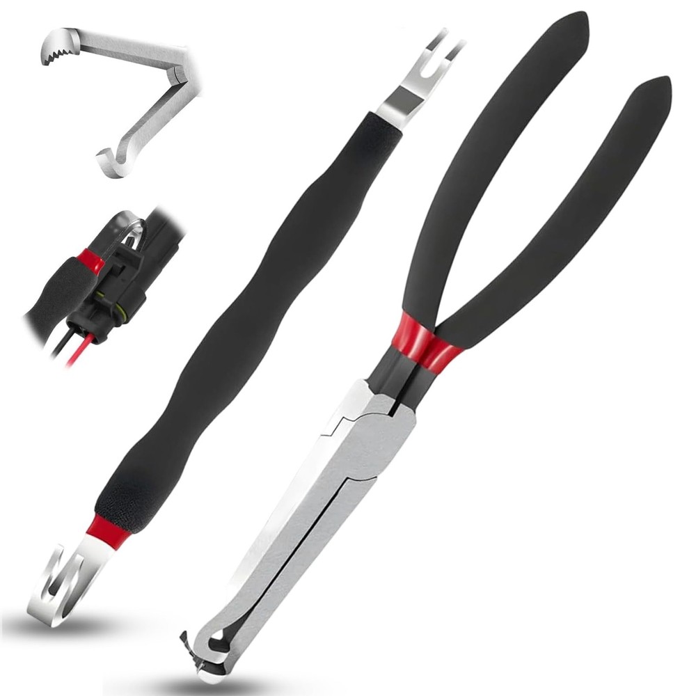 SecureElastic Electrical Disconnect Pliers 37960, Connector Black