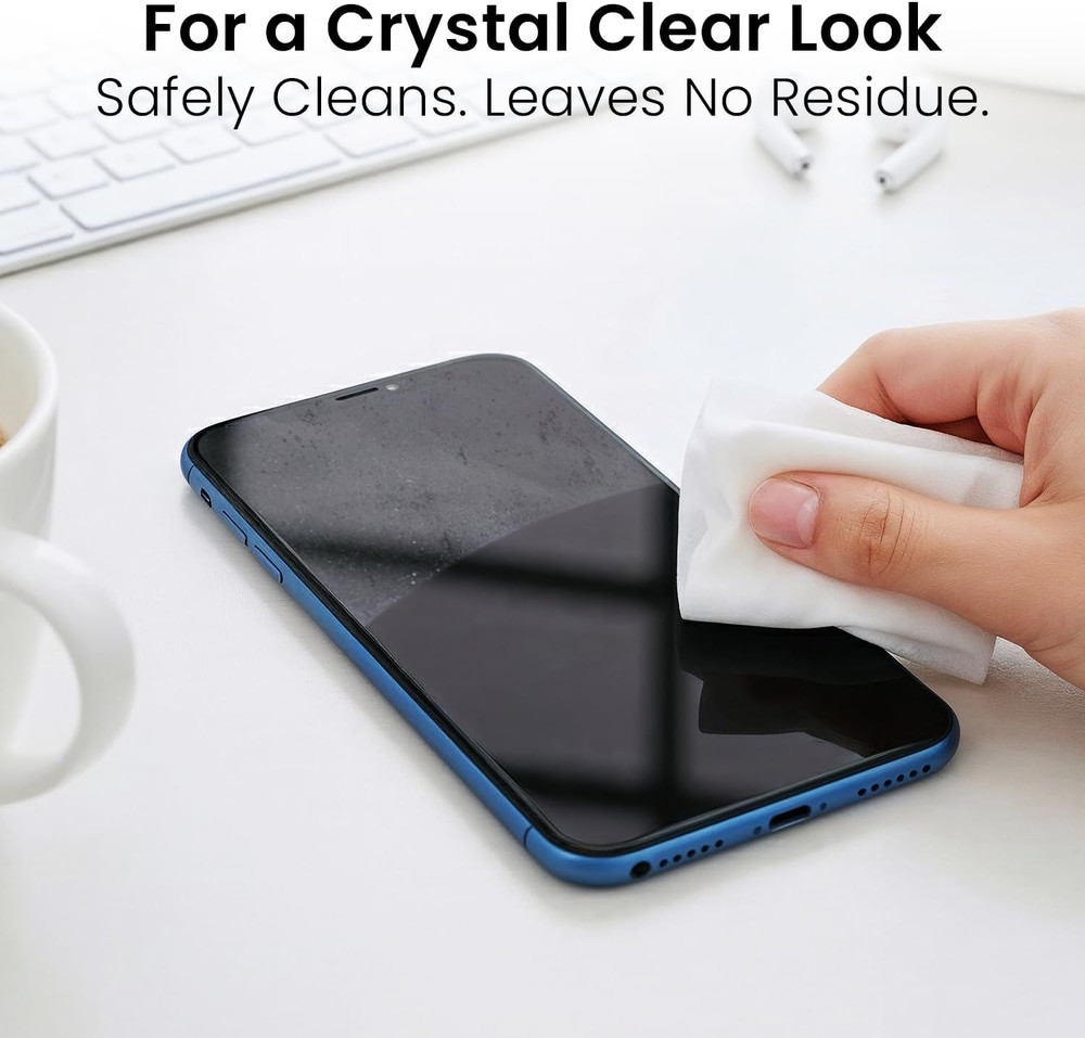 Screen Wipes (150 Pack) - Electronic Wipes, Computer Screen Cleaner Wipes for El
