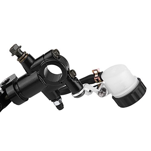 Front Brake Master Cylinder, 22mm 7/8" Universal Motorcycle Round Front Left