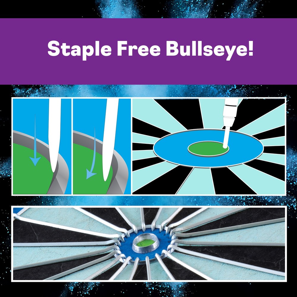 Viper Chroma Sisal Dartboard - 17.75”