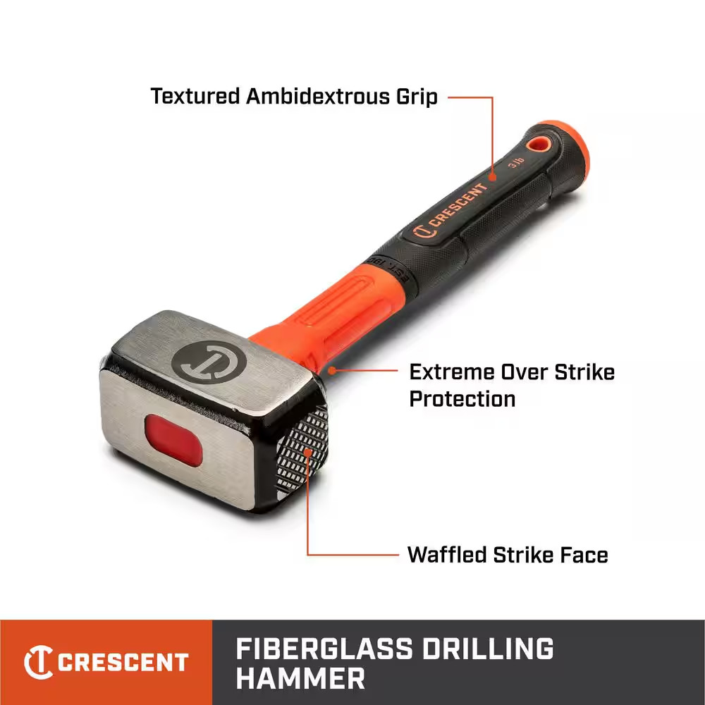 32 Oz. Fiberglass Drilling Hammer
