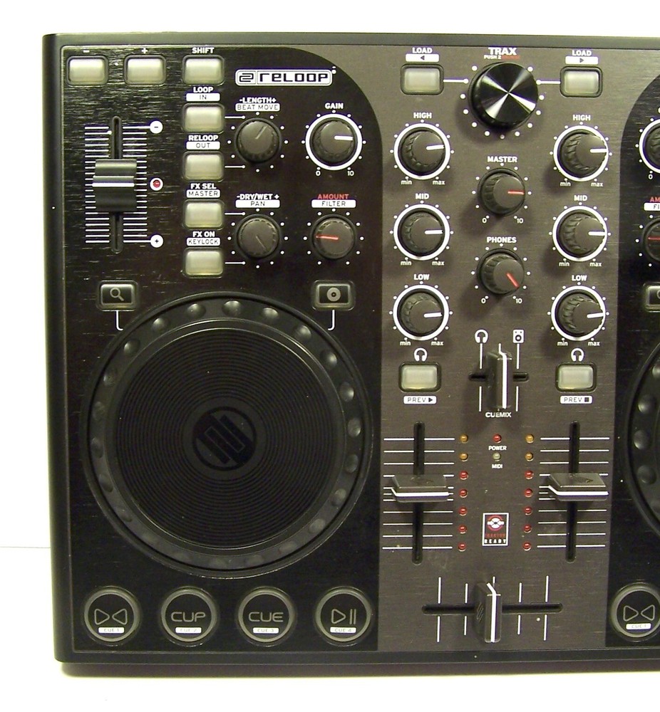 Reloop MIXAGE MK2 Interface Edition Professional DJ-USB/MIDI Controller