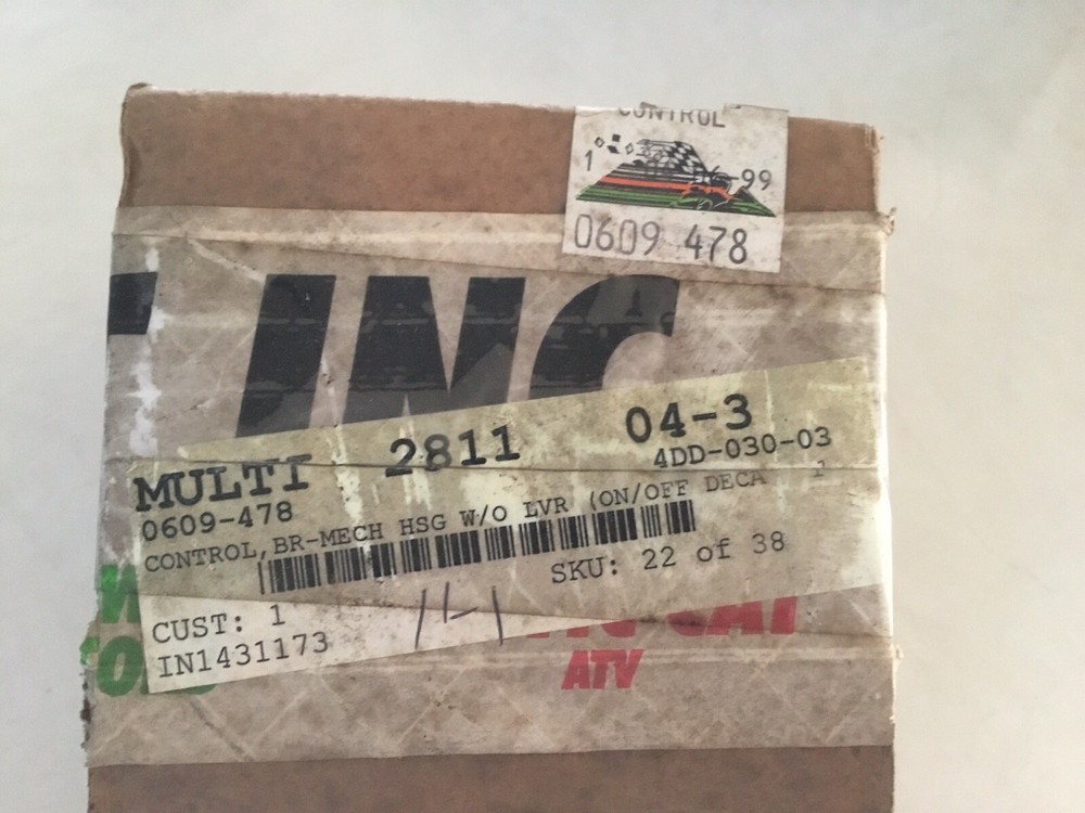 Arctic Cat Oem Control Housing 0609-478