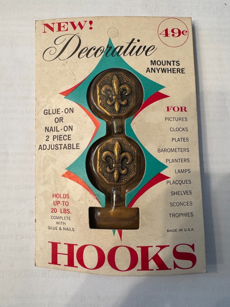 Necessa Decorative Hook Mounts Anywhere