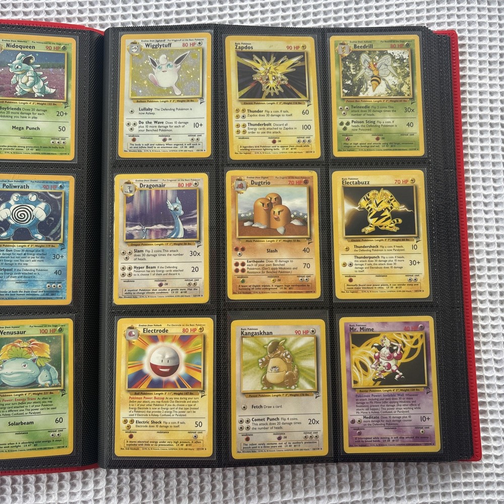 Base Set 2 130/130 100% Complete 2000 Set Charizard Pokemon WOTC [MP-DMG]