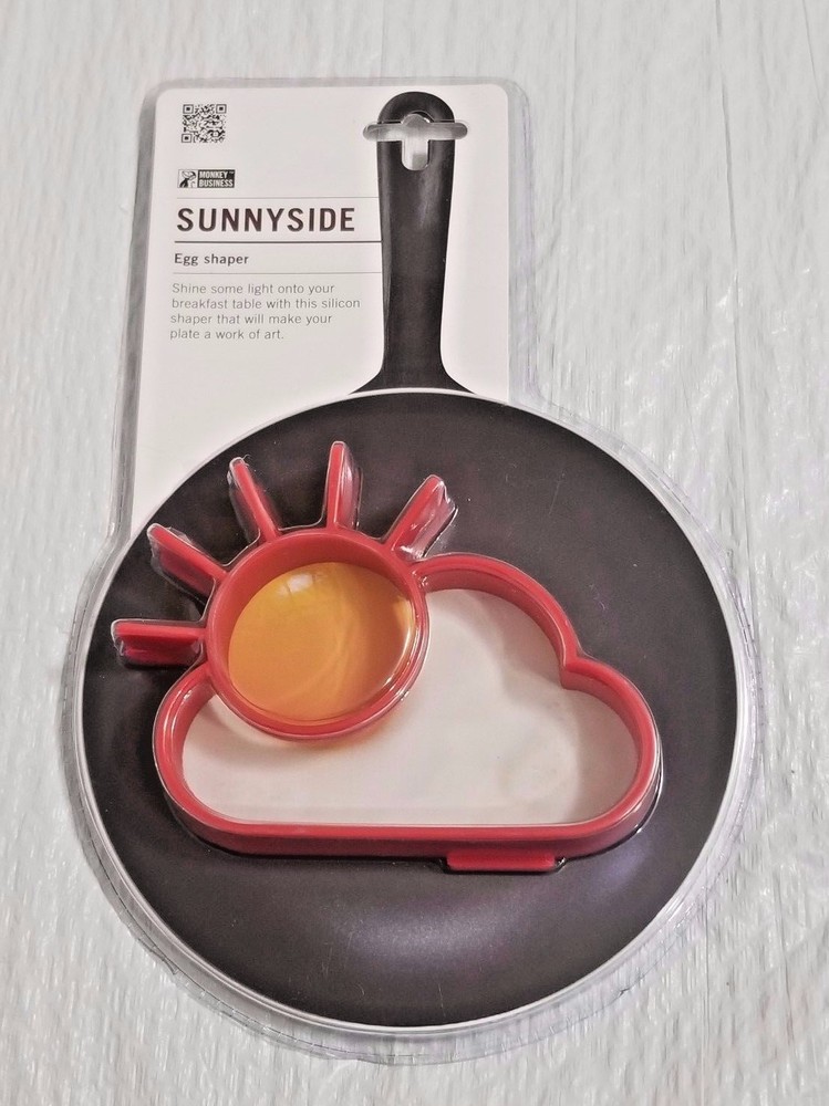 Monkey Business Sunnyside Fried Egg Mold Egg Shaper Breakfast Ring
