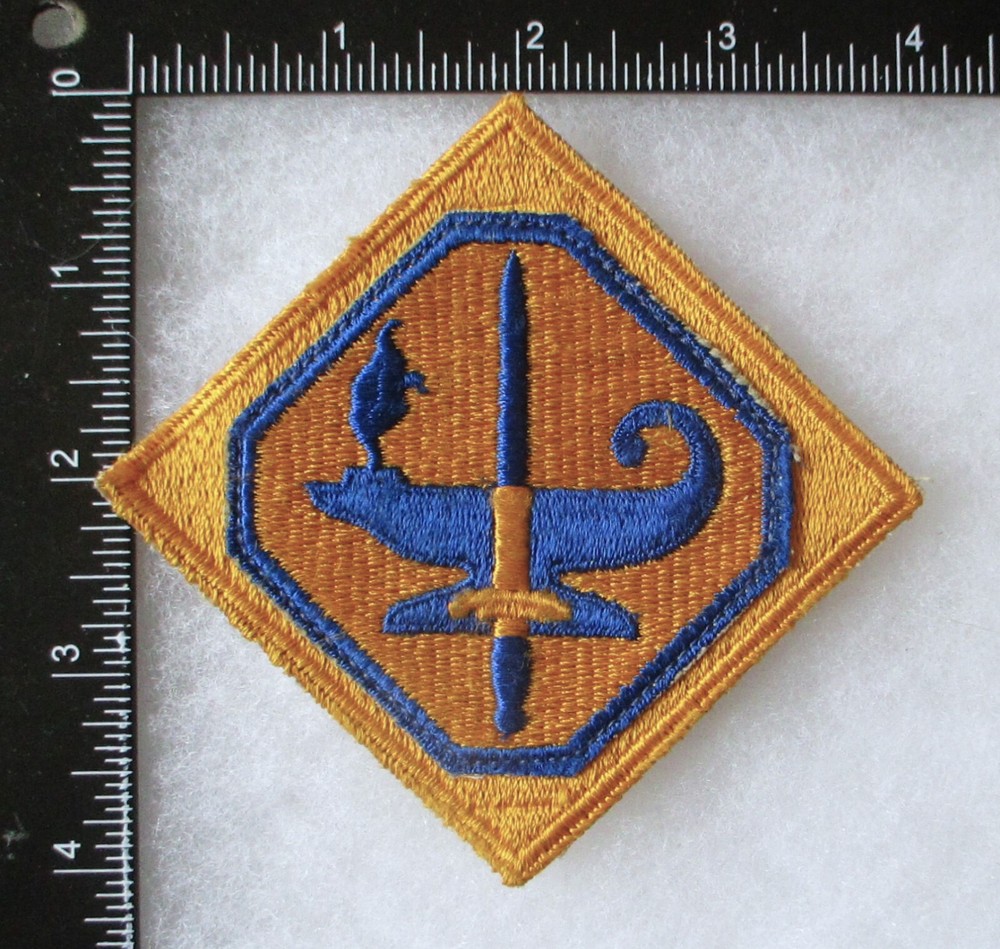 Original WW2 Vintage US ARMY RESERVE SPECIALIZED TRAINING PROGRAM PATCH No Glow