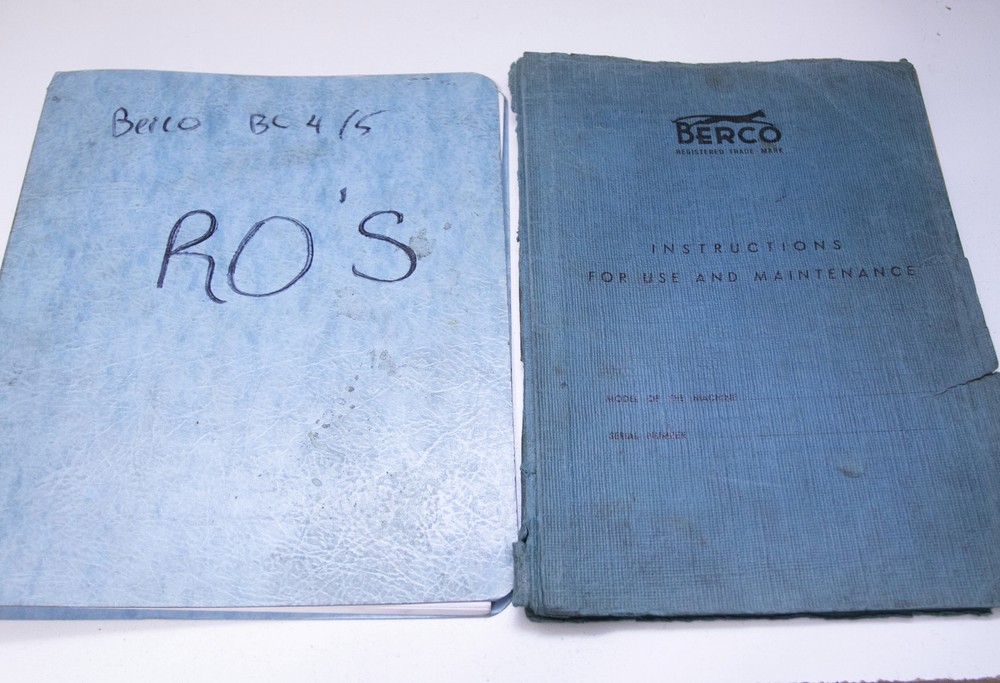 Berco Peterson BC4 BC5 Operation Manuals 2X