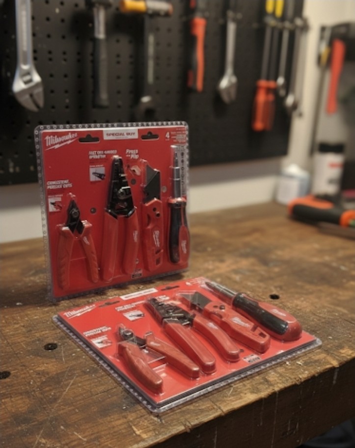 MILWAUKEE 4 HAND TOOL KIT