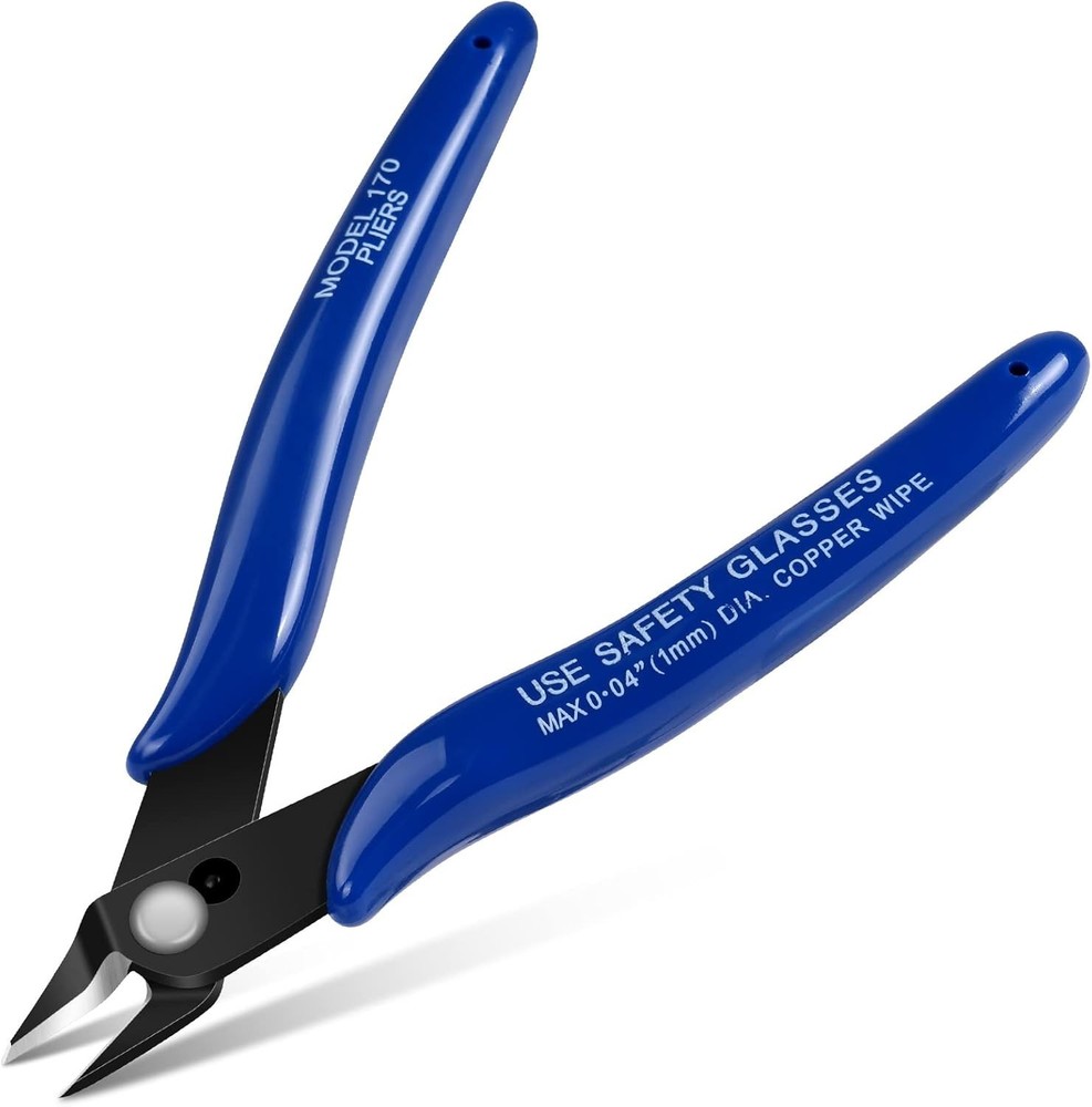 Heavy Duty Diagonal Cutters - Spring-Loaded with Safety Feature for Precision