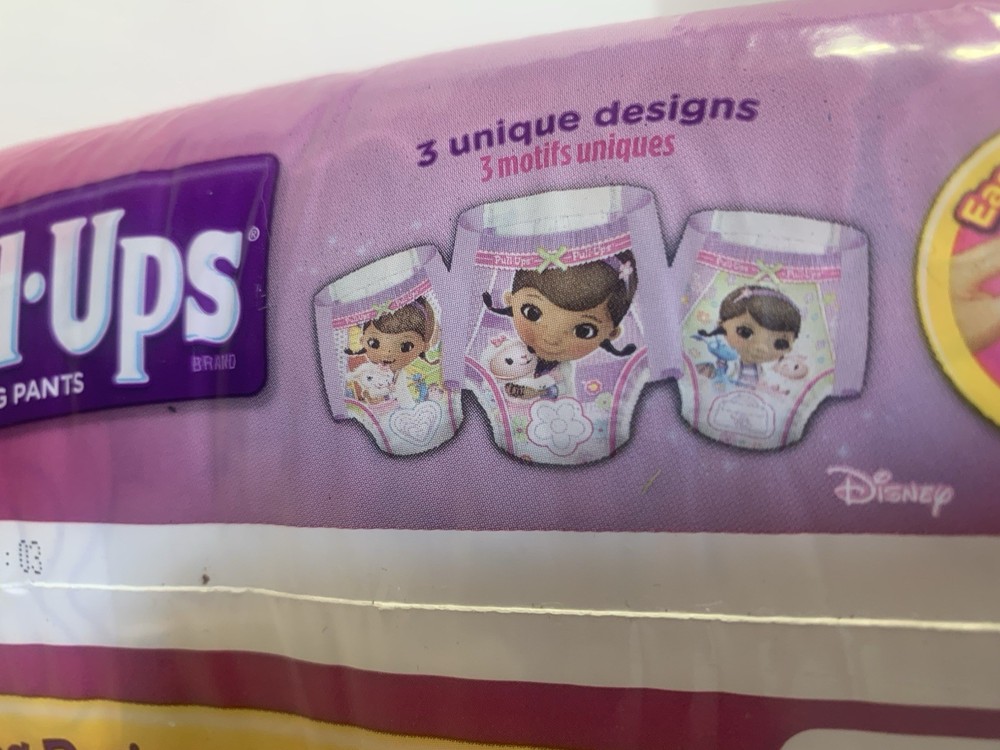 3-4T Vintage Huggies Pull-ups Doc McStuffins