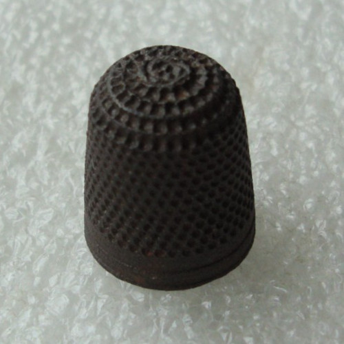 Antique Old Brass Thimble M