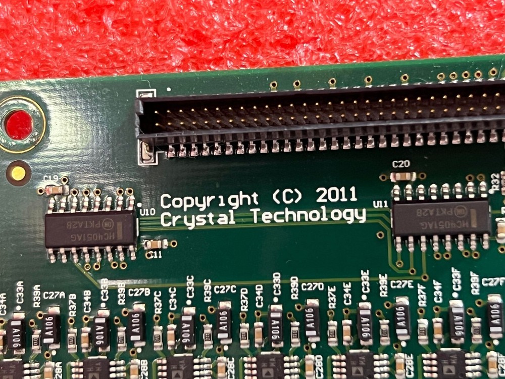 CRYSTAL TECHNOLOGY HOT REGULATOR PROGRAMMING MODULE MOTHERBOARD JTAG