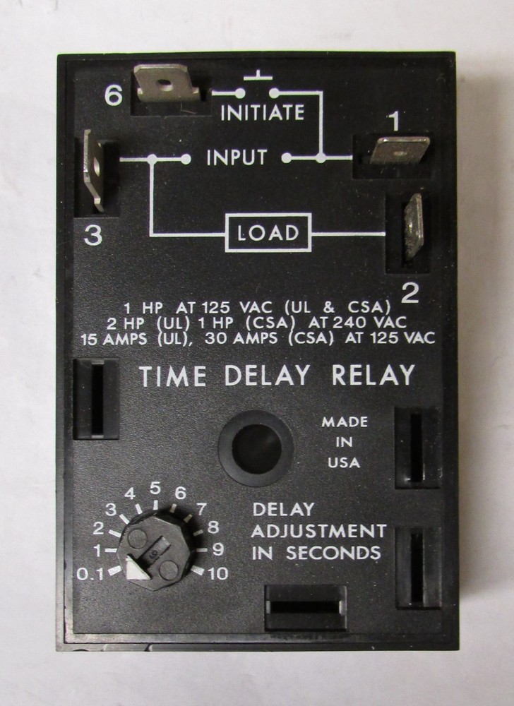 SSAC HRDS420 .2-10 Second 120VAC Solid State Timer Timing Relay