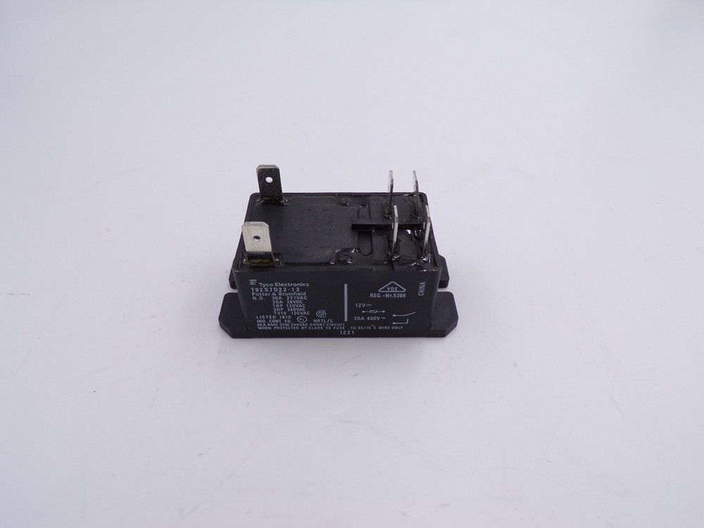 Frymaster 8073021 30A 12V DC DPST Relay - OEM Replacement Part