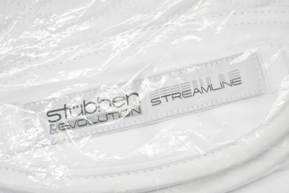 Strubben Evolution Streamline Close Contact Jumping Pad Saddle White 211 24061