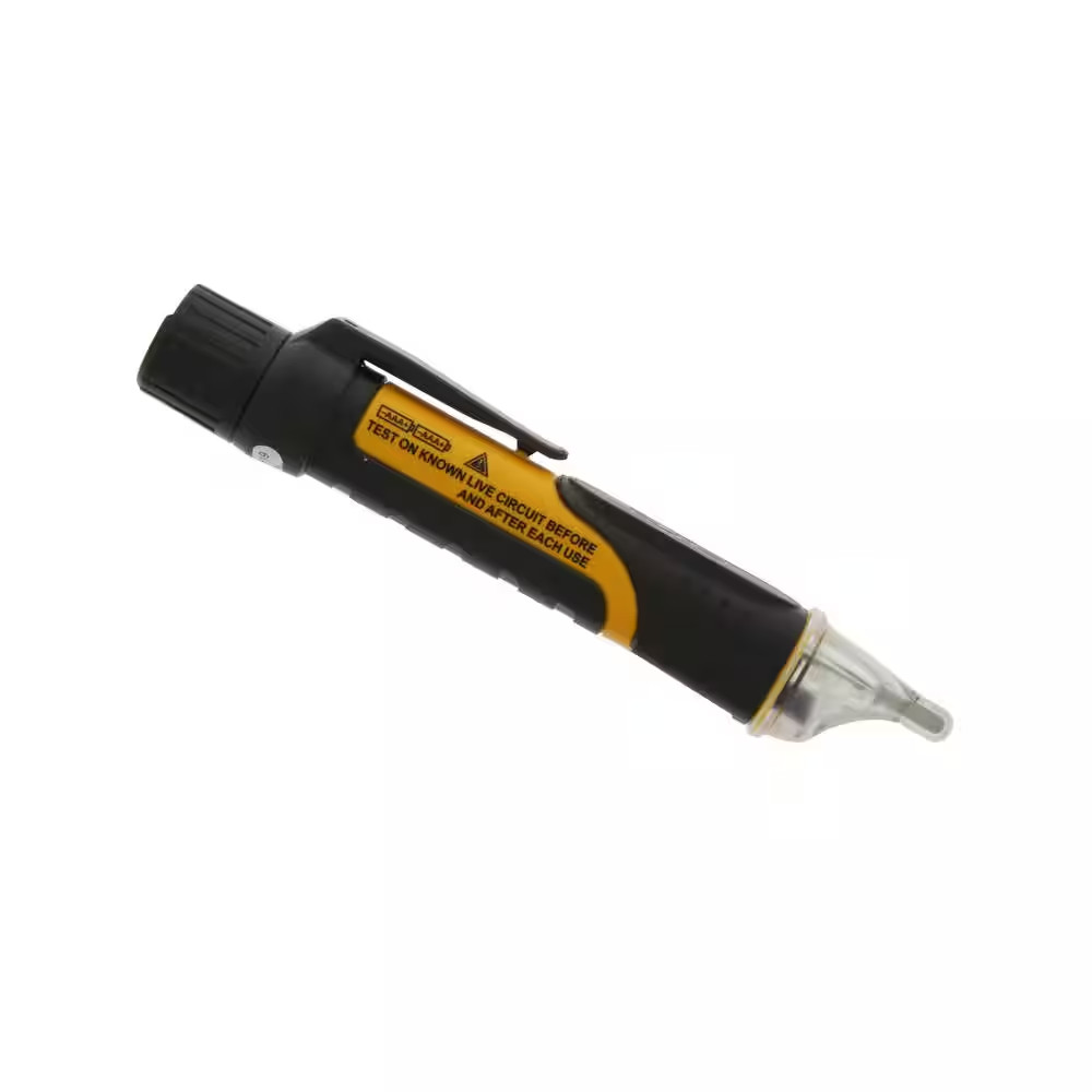 Single Range 50-Volt to 1000-Volt Non-Contact Voltage Sensor with Flashlight