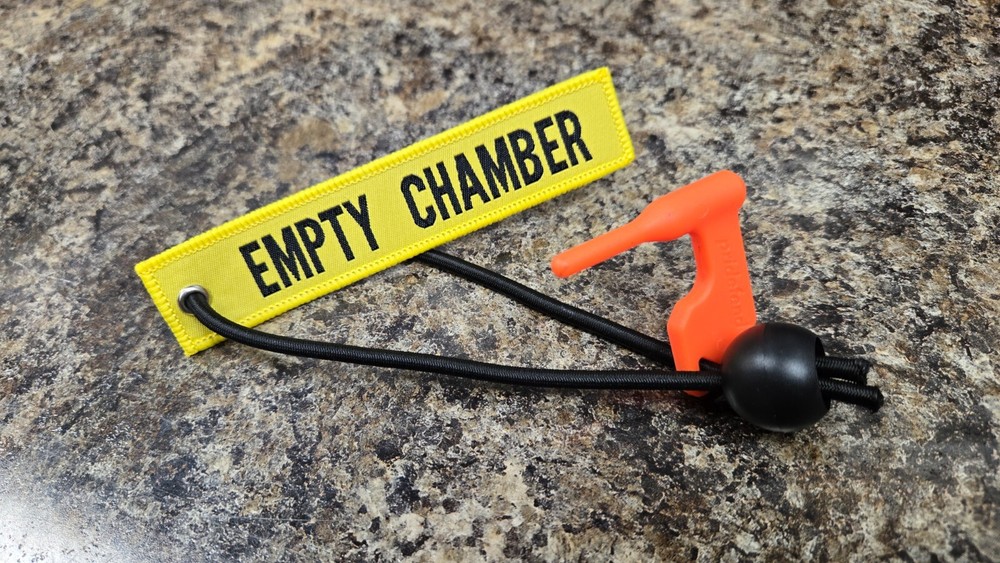 Chamber Flag, Empty chamber flag, Bolt bungee strap