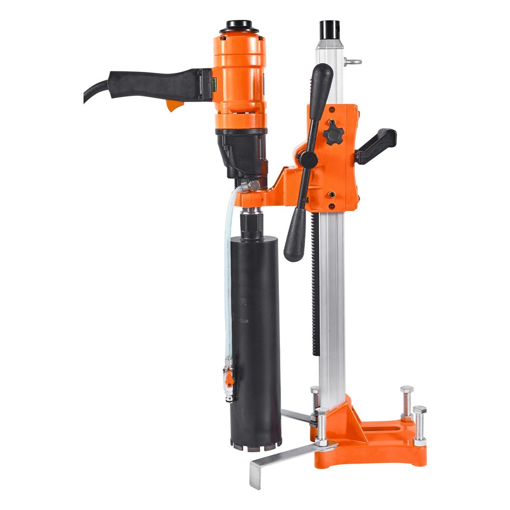 VEVOR Diamond Core Drill Machine Handheld and Stand Concrete Core Drill Rig 8 in