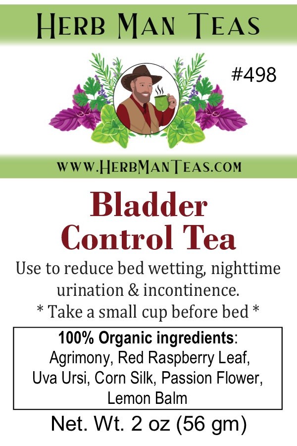 BLADDER CONTROL TEA - Stop urinating at night! Drink before bed & sleep better.