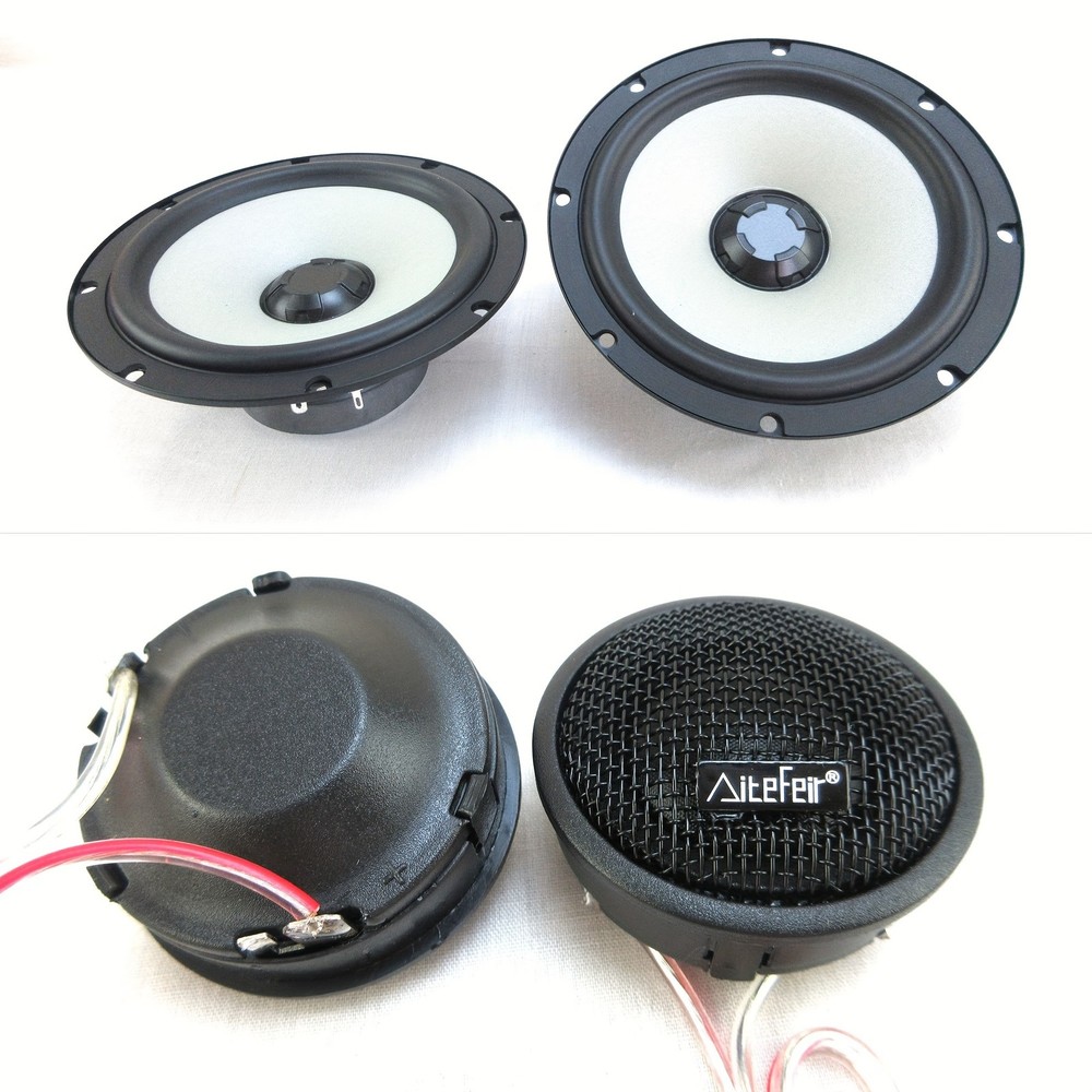 6.5 Inch 2 Way Active Component Speaker System 350W Max with External Crossovers