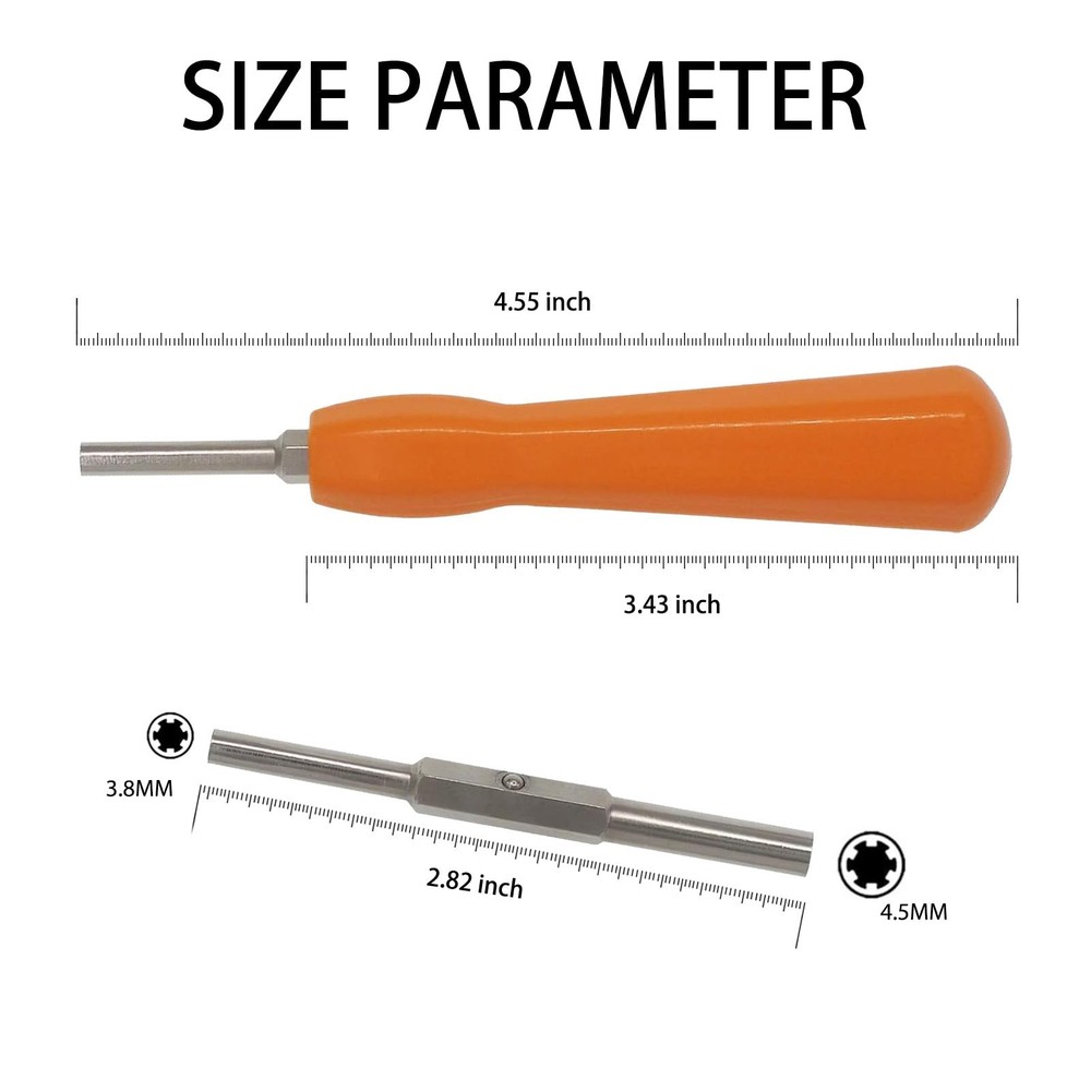 Gamebit Security Screwdriver, 4.5mm 3.8mm Gamebit Screwdriver Bit Set For Ope...