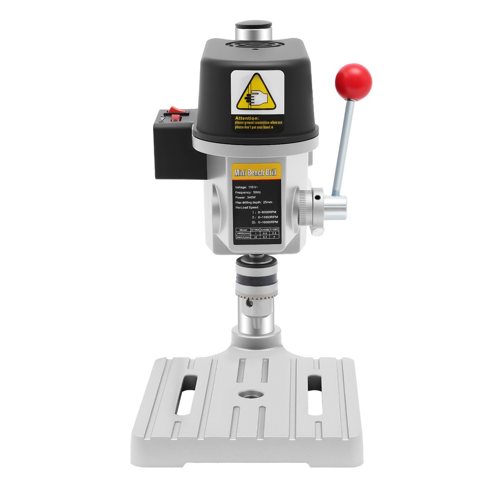 Electric Worktable Corded Portable Mini Drill Press Bench Drilling Machine