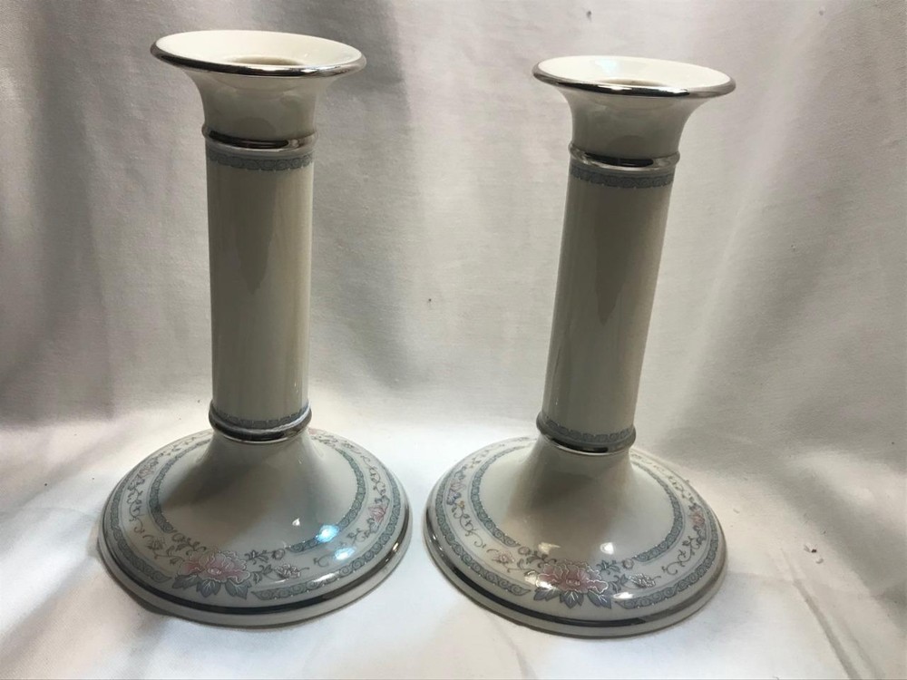 Lenox Charleston Candlestick Pair