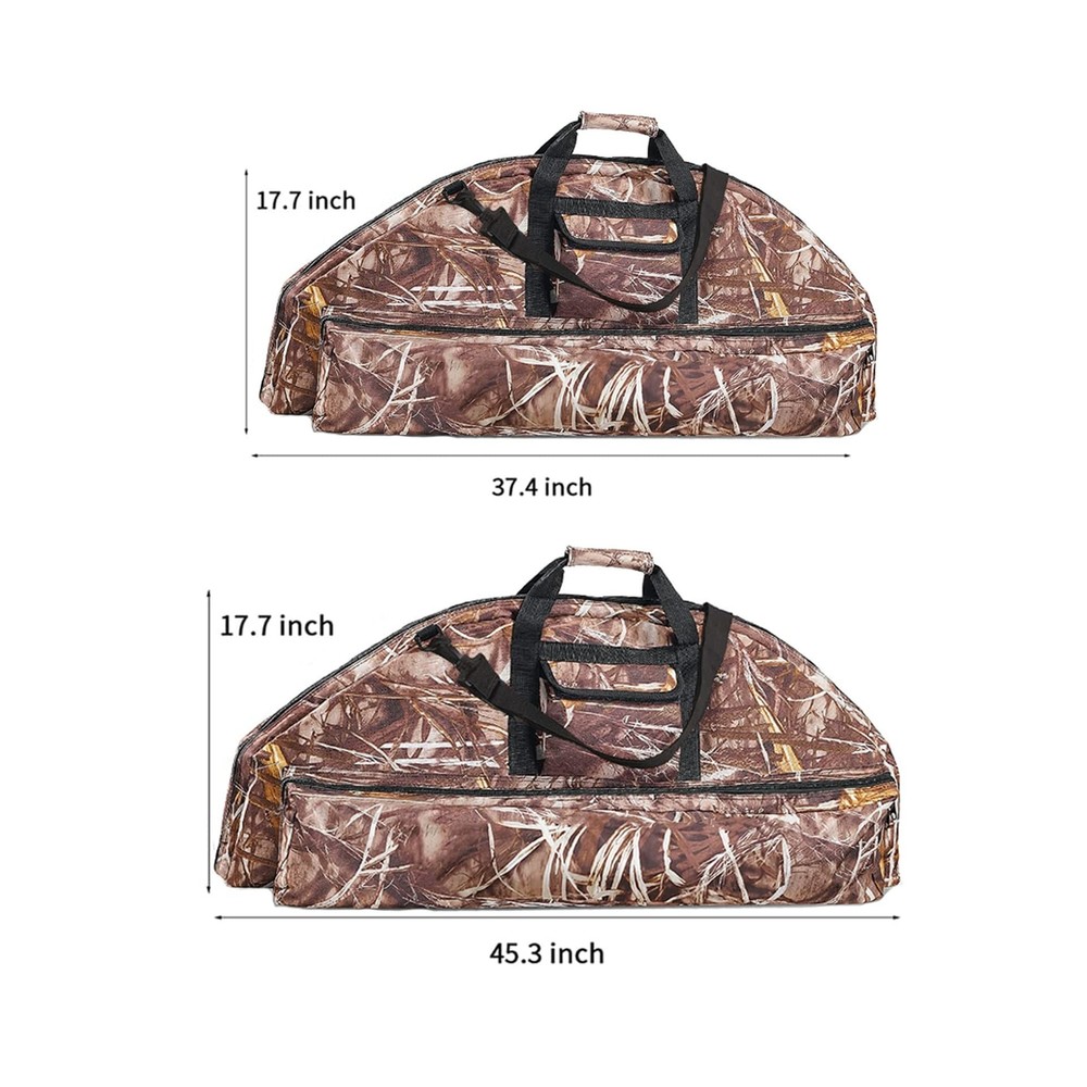 SOPOGER Archery Soft Compound Bow Case Holder Carry Bow Bag Case with Arrows ...