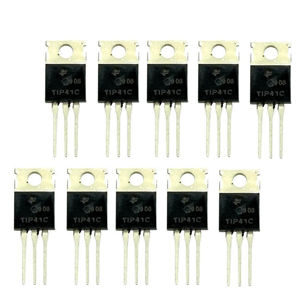 DIY & Tools/Electrical/Transistors TIP41C TO-220 100V / 6A / 65W NPN Transistor