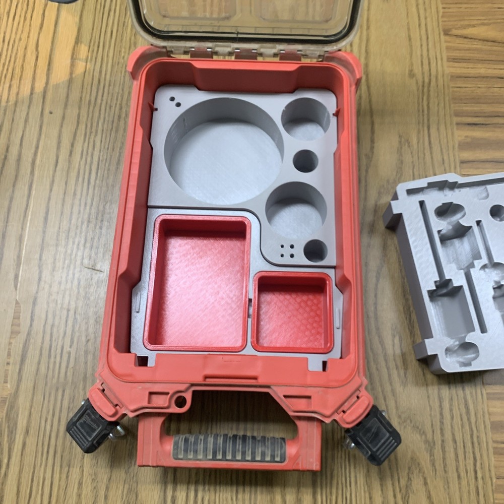 Hole Saw Organizer Insert for Milwaukee Packout (Insert Only)