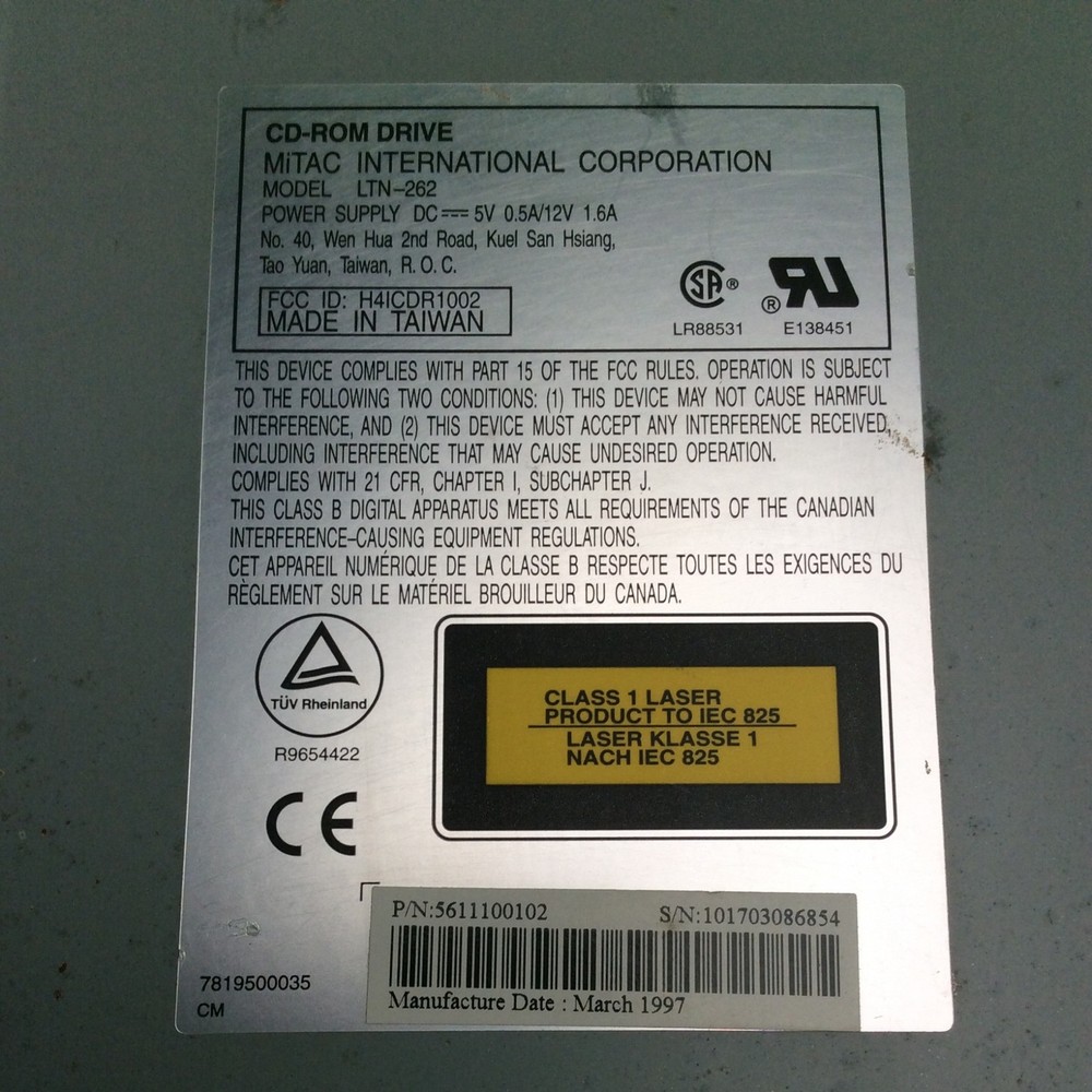 LTN-262 Optical Disc Drive