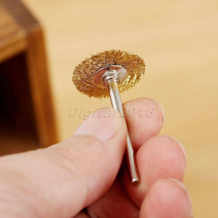 10pcs Wire Wheel Brushes Cup Rust Set for Die Grinder Power Rotary Drill Tool