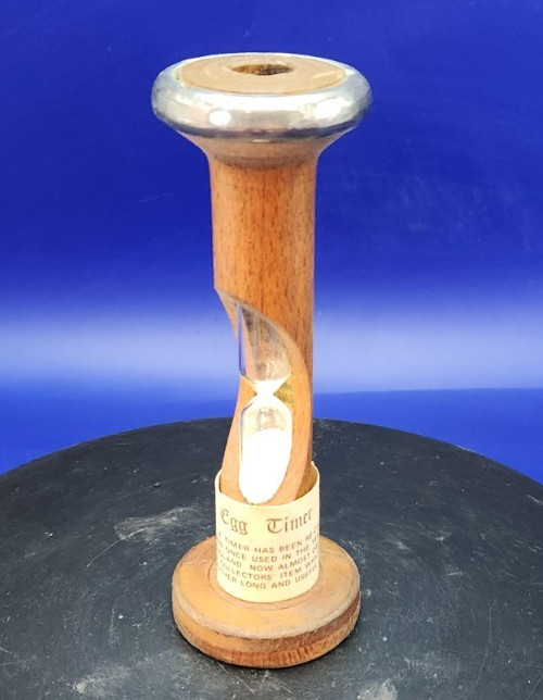 6" Bobbin Shape 3:10 minute Egg Timer