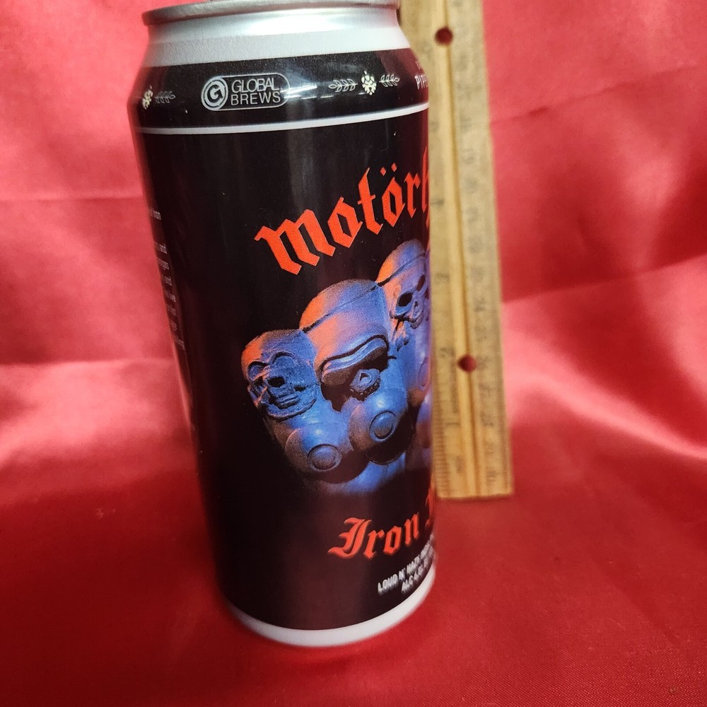 Motorhead Iron Fist - Ale Beer Empty Can
