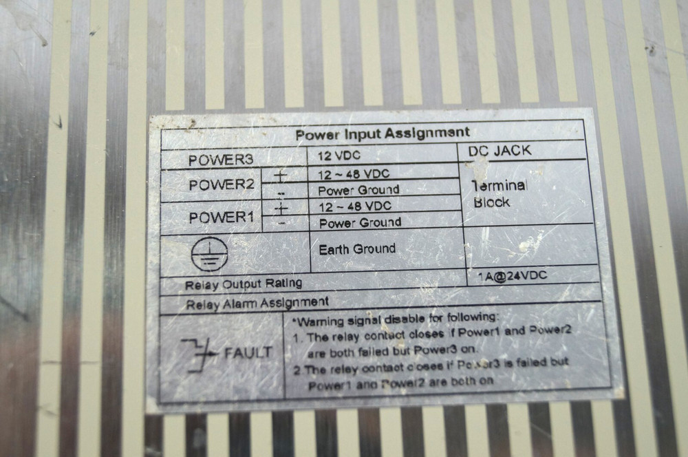 EtherWAN EX61800A00B EX61800A Industrial Managed Switch 12-48VDC WORKING E163