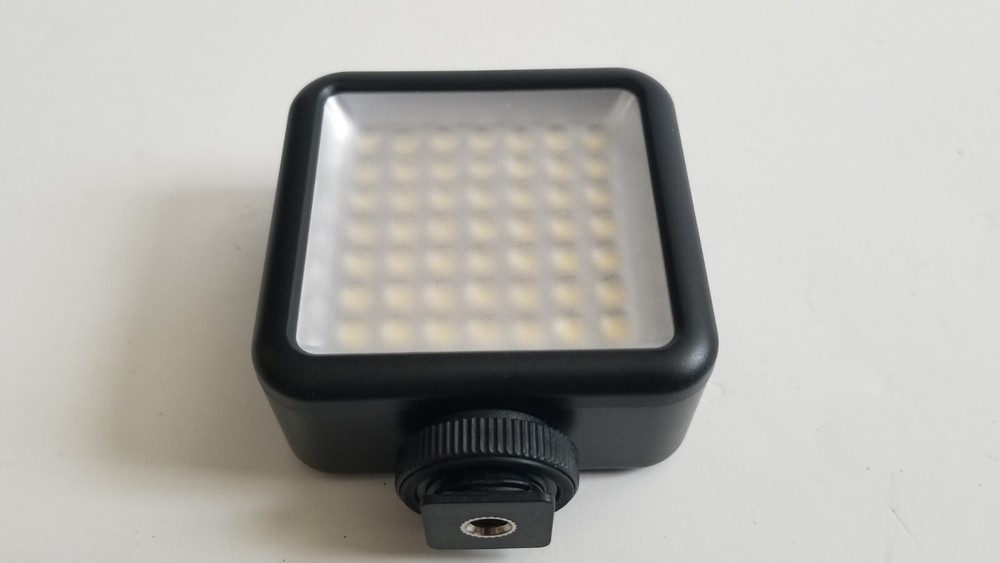 LED 49 LED LIGHT  Panel Camera  LED ADJUSTABLE POWER for Canon M50