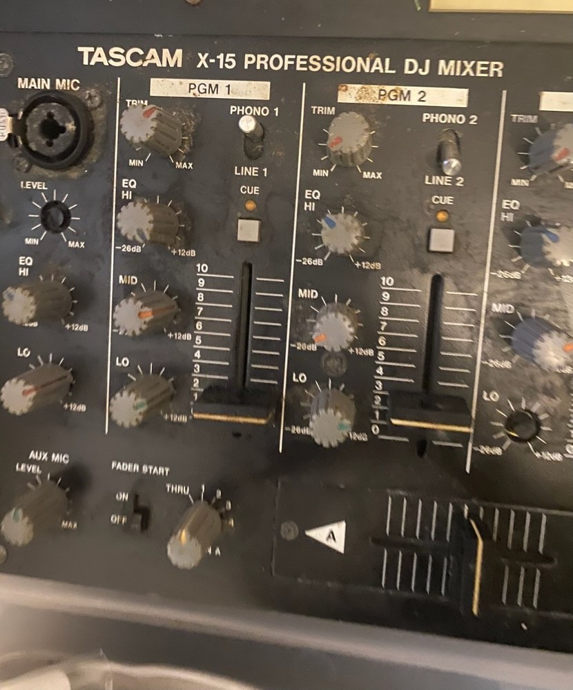 Tascam X-15 Dj Mixer