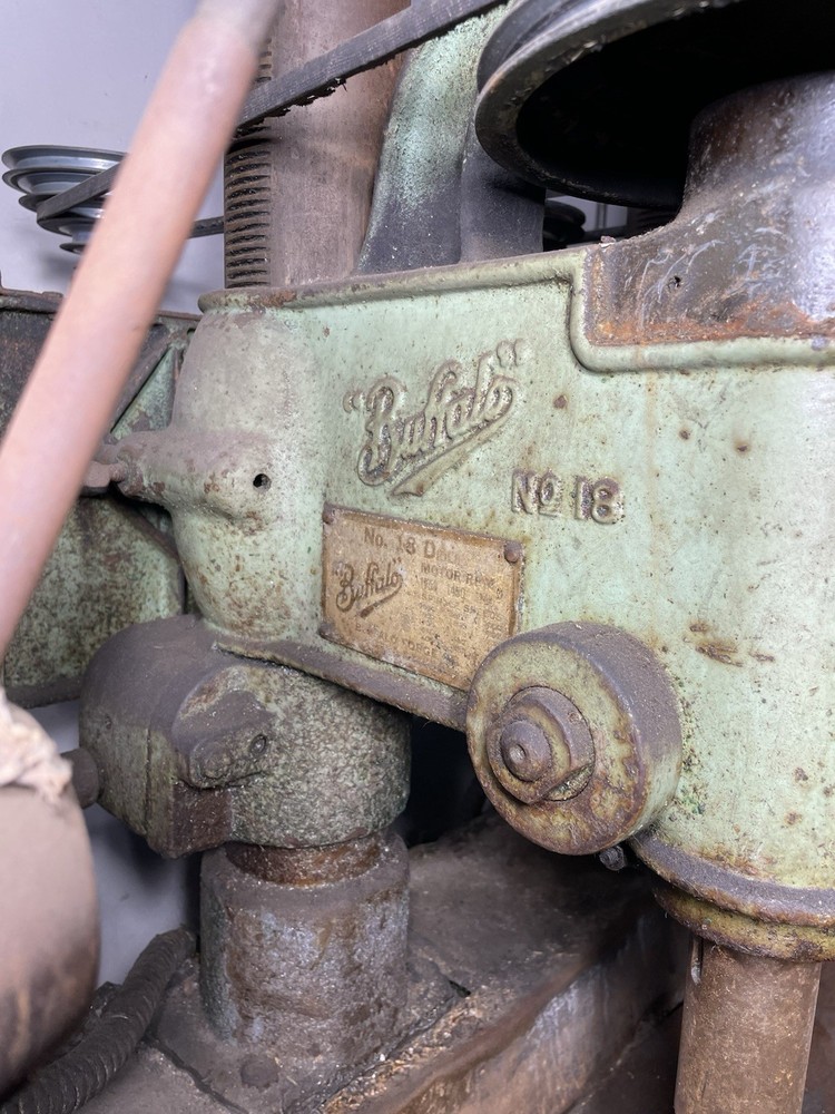 Buffalo No. 18 Gang drill Multi-Spindle Floor Drill Press