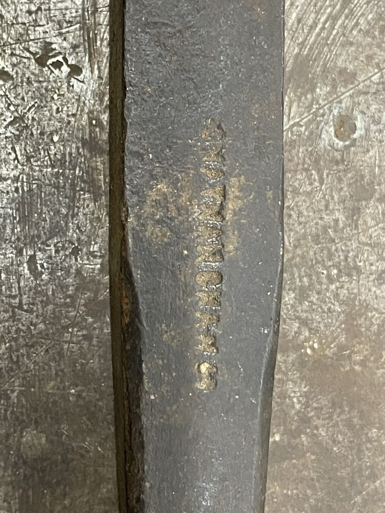 Forged Blacksmith Old Fashion Spade Drill Bits for hand operated drill press