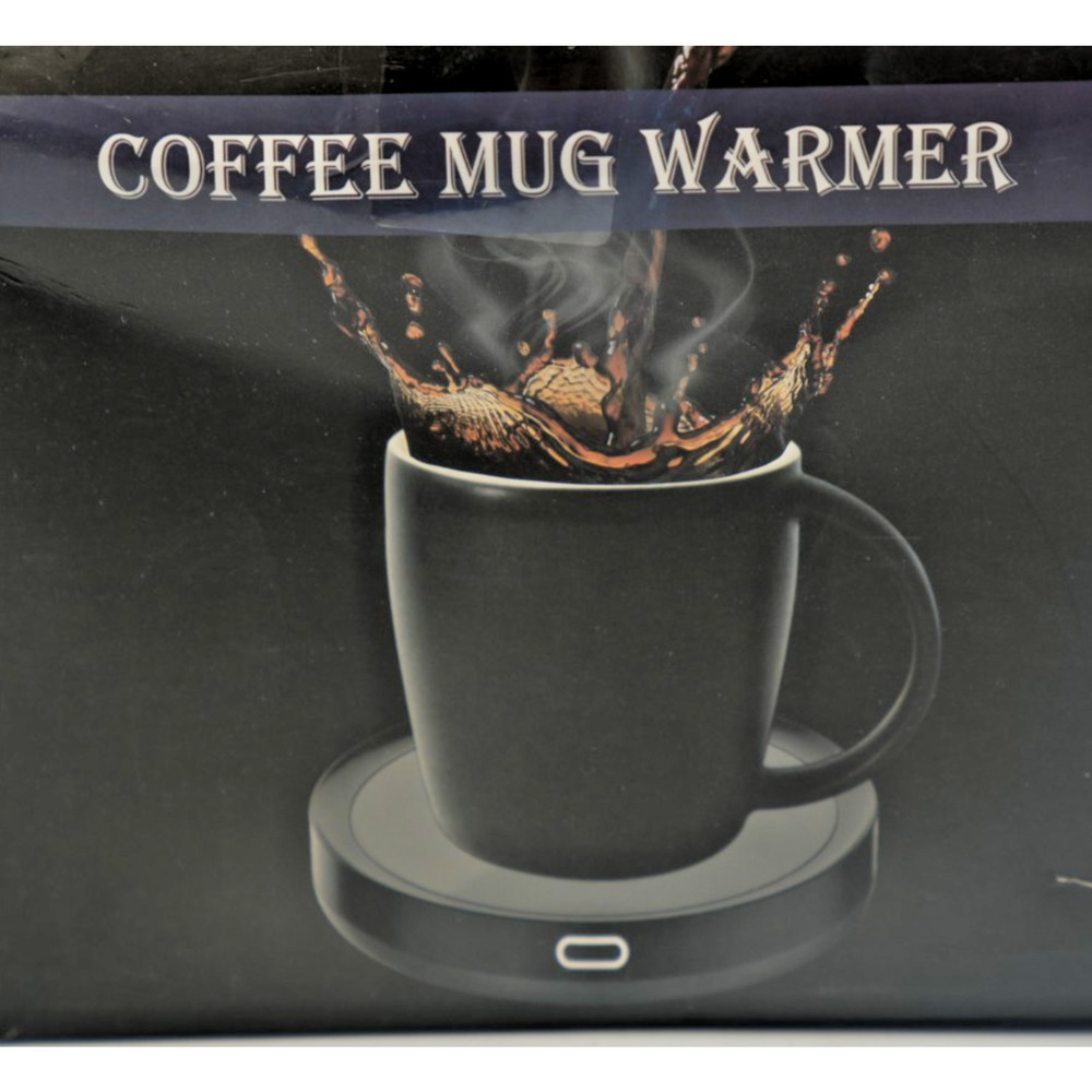 Electric Coffee Mug Warmer Plate with Auto Gravity Switch, Black