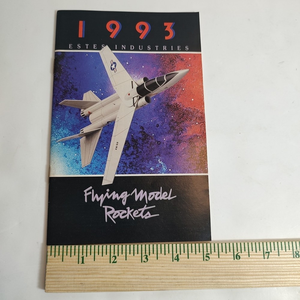 Estes Flying Model Rocket 1991 1992 1993 Catalog EX Shape Rocketry