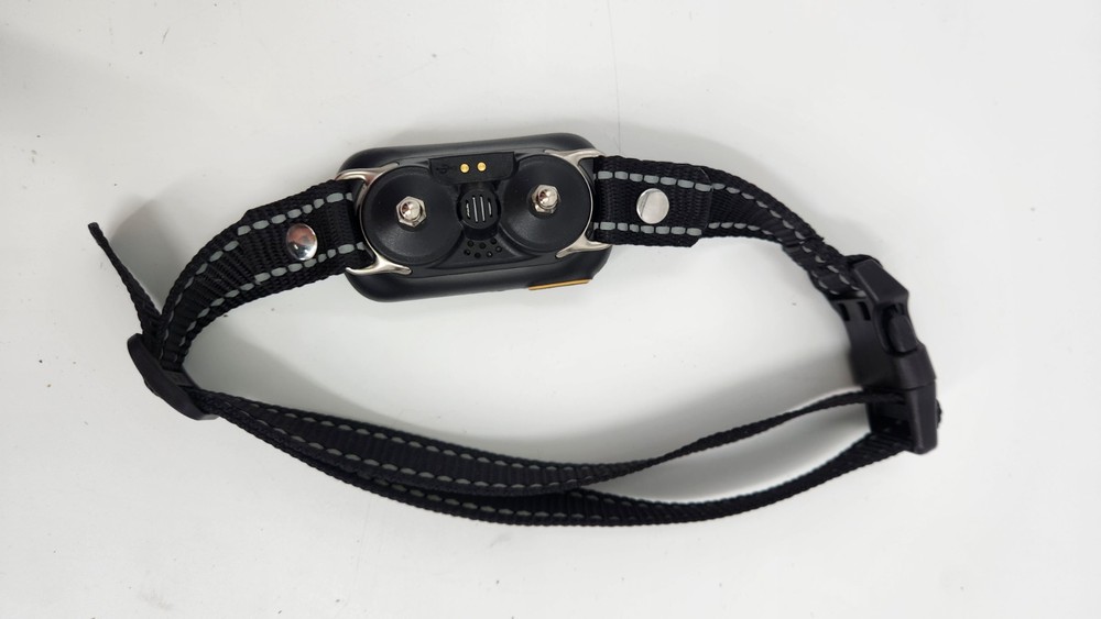 2 Electronic Dog Training Collars Black & Orange Adjustable Strap Remote Ready