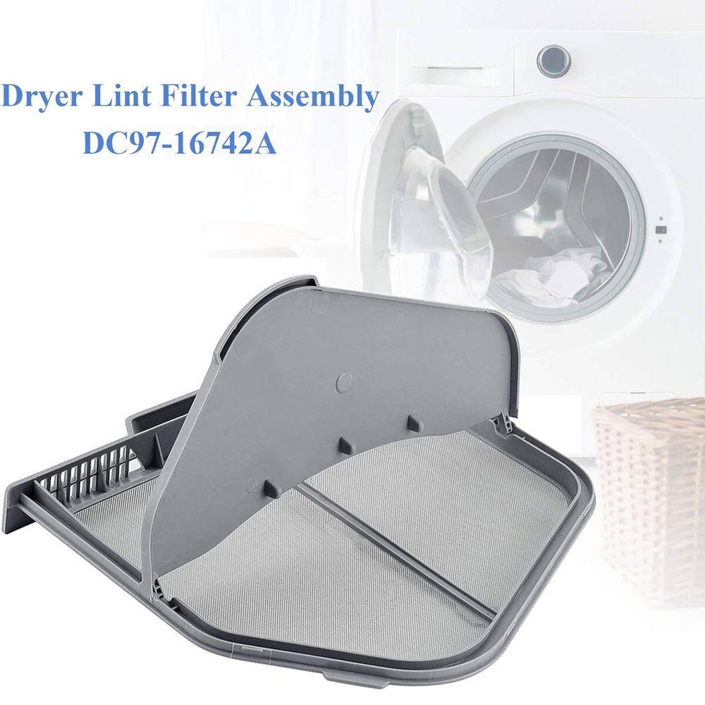 2 pack DC97-16742A Dryer Lint Trap Filter Replacement for Samsung Dryer