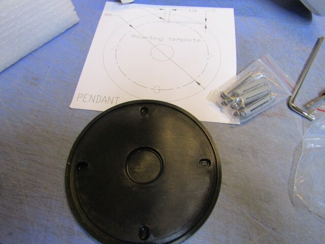 1 – 3xLOGIC VX-PM-BC10, VISIX Pendant Mount Bracket - BC10. NEW in Box – Box has